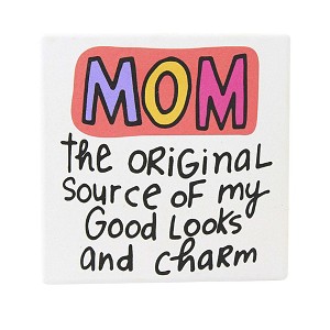 4.0 Inch Mom Original Charm Coaster Our Name Is Mud Coasters - 1 of 3