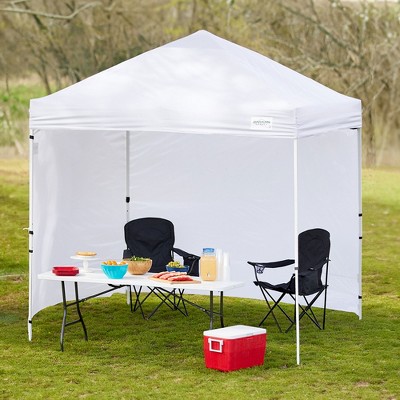 White Polytaffetta 10 x 10 Foot Tent Sidewalls