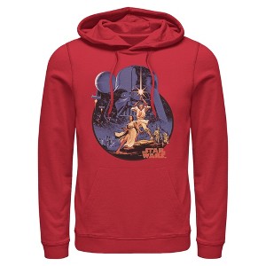 Mens Star Wars Stellar Scene Lightweight Hoodie - 1 of 4
