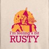 Women's - Wizard of Oz - Tin Man Bit Rusty Lightweight French Terry Slouchy - 2 of 4