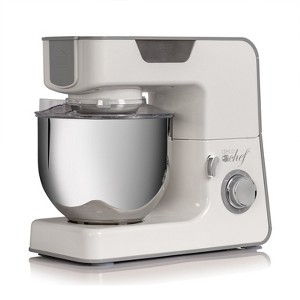 Deco Chef 5.5 QT Stand Mixer 550W 8-Speed with Pulse, Includes Dough Hook, Flat Beater, Wire Whip, Stainless Bowl & Splash Guard - 1 of 4