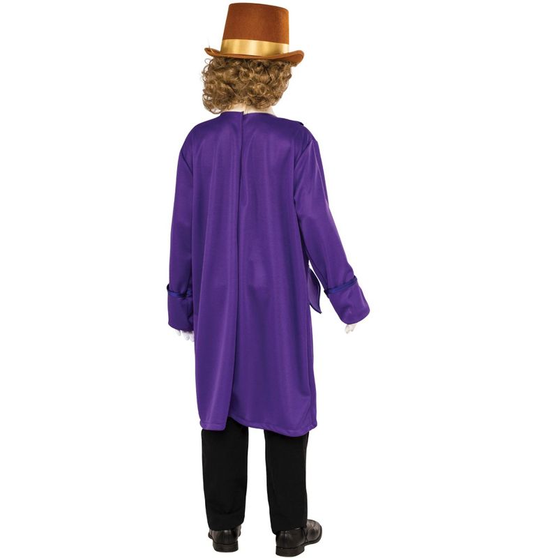 Rubies Willy Wonka & the Chocolate Factory: Willy Wonka Classic Boy's Costume, 2 of 5