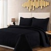 Naples Microfiber Quilt Set - Tribeca Living - 3 of 3