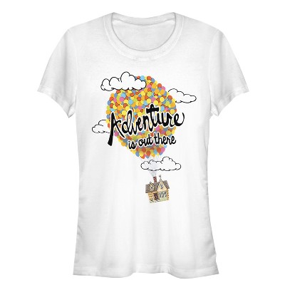 Junior's Up Adventure is Out There Balloons T-Shirt