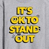 Men's - Instant Message - Okay To Stand Out Long Sleeve Graphic T-Shirt - 2 of 4