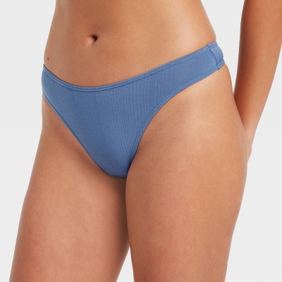 Women's Modal Blend Thong - Auden™ Blue L