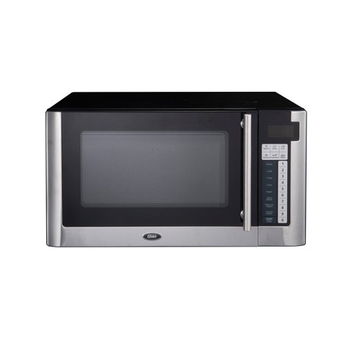 Oster 1 1 Cu Ft 1000 Watt Digital Microwave Oven Black