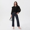 Women's Chiffon Ruffle Long Sleeve Blouse - A New Day™ - 3 of 3