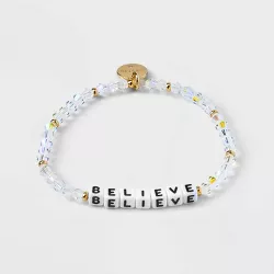 Believe Beaded Bracelet - Little Words Project S/M