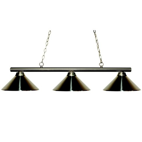 Z-Lite Sharp Shooter 3 - Light Island Pendant Light in  Brushed Nickel - image 1 of 1