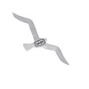 Set of 7 Aluminum Bird Floating Flock of Wall Decors Silver - Olivia & May: Coastal Style, Indoor Metalwork - 2 of 4
