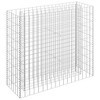 vidaXL Gabion Raised Bed Galvanized Steel 35.4"x11.8"x35.4" - 2 of 4