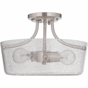 Craftmade Lighting Tyler 2 - Light Semi-Flush Mount in  Brushed Polished Nickel - 1 of 1