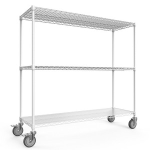 FONTOI Metal Storage Shelves, Adjustable Heavy Duty Shelving Unit, Standing Storage Rack Shelf Organizer - 1 of 4