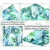 HAPPY BAY Mens Hawaiian Shirts Short Sleeve Button Down Shirt Men's Holiday Shirts Beach Casual Holiday Aloha Shirts for Men XXL Leaves, Autumn Green - 4 of 4