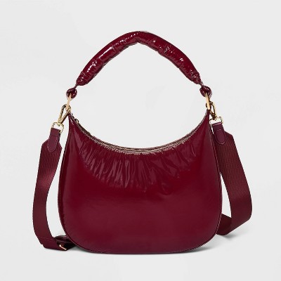 Modern Shoulder Handbag - A New Day™ Berry Purple