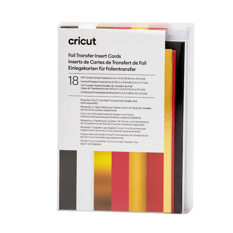Cricut 18ct Foil Transfer Insert Cards, 5 of 9