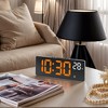 REGALWOVEN Voice Wake-Up Alarm Clock Dual Alarms 6.8"L x 0.9"W x 2.6"H1 Pc - 2 of 4