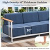 Gymojoy Outdoor Sofa Funiture with Thick Cushion for Garden Yard - 3 of 4