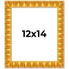 PosterPalooza | 12x14 Bamboo Picture Frame, UV Acrylic, 4 Finishes - Brown, Black, Gold, and Natural - 2 of 4