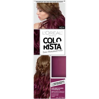 L Oreal Paris Colorista Semi Permanent Hair Color For Brunette Hair