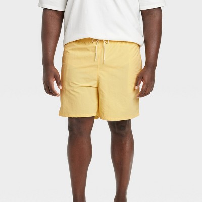 Men's Big & Tall 7" Swim Shorts - Goodfellow & Co™ Yellow 3XL