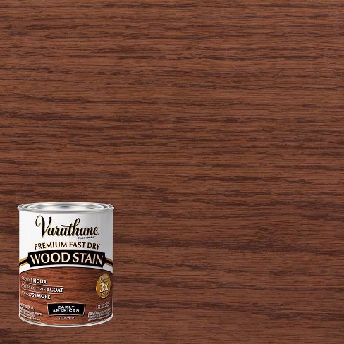 Varathane Premium Early American Oil-Based Fast Dry Wood Stain 1 qt - image 1 of 4