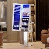 Vlsrka 15.94'' Wide Freestanding Jewelry Armoire - 3 of 4
