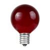 Novelty Lights G50 Globe Hanging Outdoor String Light Replacement Bulbs E17 Intermediate Base 7 Watt - 2 of 4