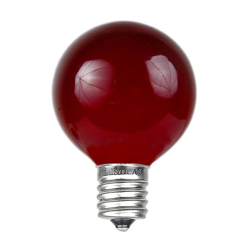 Novelty Lights G50 Globe Hanging Outdoor String Light Replacement Bulbs E17 Intermediate Base 7 Watt, 2 of 8