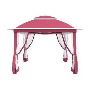 YARDSIGHT 11x11 Pop Up Gazebo Tent with Mosquito Netting – Quick Set Up, Water-Resistant Outdoor Canopy for Patio, Garden, Backyard - 1 of 4