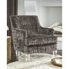 Signature Design by Ashley Contemporary Gloriann Accent Chair  Charcoal - 4 of 4