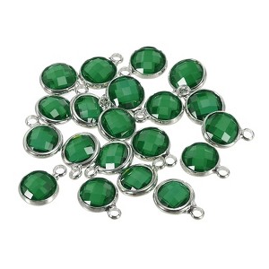 Unique Bargains DIY Craft Jewelry Making Necklace Crystal Birthstone Pendant 20 Pcs - 1 of 4