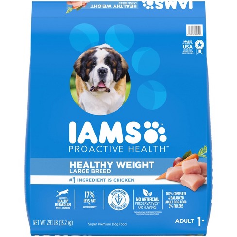 Iams senior dog shop food large breed