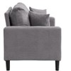 Kumasinova 57" High 2-Seater Sofa, Resilience Loveseat with Wooden Frame, Upholstered Sponge Cushions, 2 Pillows, Perfect Couches for Living Room - 3 of 4