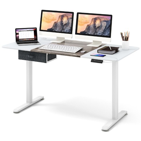 Electric Height Adjustable Standing Desk,Sit to Stand Ergonomic Comput