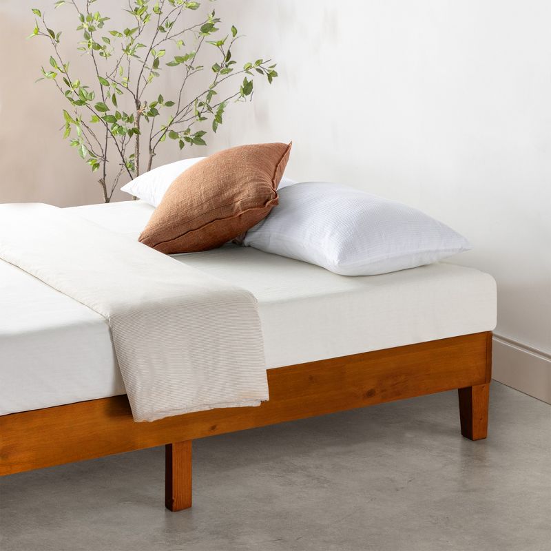 12" Naturalista Grand Solid Wood Premium Platform Bed - Mellow, 4 of 12