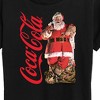 Women's - Coca-Cola - Vintage Santa With Presents Short Sleeve Graphic T-Shirt - 2 of 4