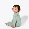 Bellabu Bear Misty Green Bamboo Convertible Footie - 4 of 4