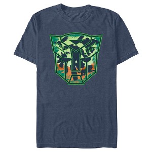Men's Transformers: Rise of the Beasts Autobot Jungle Logo T-Shirt - 1 of 4