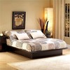 HomeStock Platform Bed - Modern Design Chocolate Step One - 2 of 4