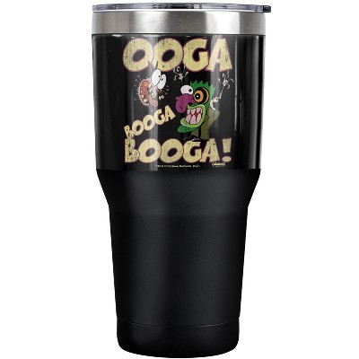 Courage Ooga Booga Booga Steel Tumbler 30oz Coffee Travel Mug