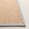 Napa Faux Sisal Plain Weave NFS105 UV Resistant, Stain Resistant, Soft Surface, Non-Shedding Indoor/Outdoor Rugs - Safavieh - 3 of 4