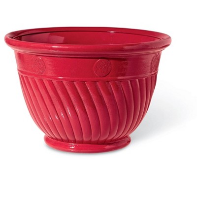 Mazzano Self-Watering Planter, 19 Inches - Gardener's Supply Company