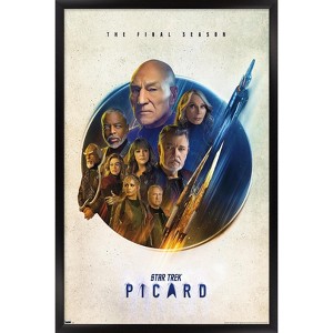 Trends International Star Trek: Picard - Key Art Framed Wall Poster Prints - 1 of 4