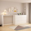 FUFU&GAGA Rotating Dresser and Desk 6 Drawer Dresser Makeup Vanity - 3 of 4