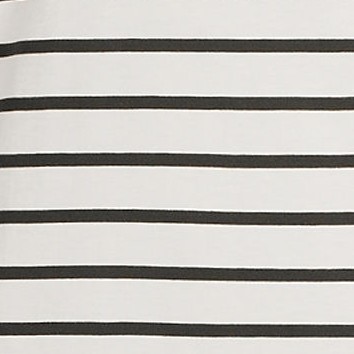 ivory/black breton stripe