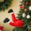 Mr. Christmas 16" Animated Motion Activated Christmas Kickers Tree Decoration - 3 of 4