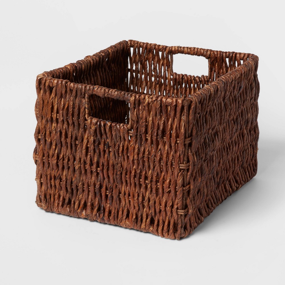 Large Woven Banana Bark Crate - Brightroom™