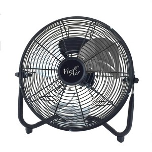 Vie Air Industrial Tilting High Velocity 3 Speed Metal Floor Fan - 1 of 4